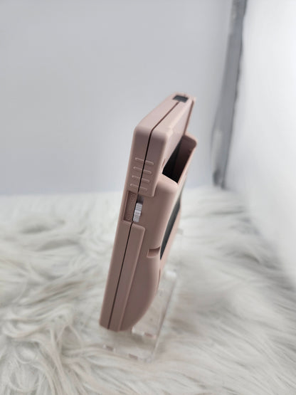Custom Console: Pink and White Gameboy Color