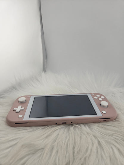 Custom Console: Pink and White Switch Lite