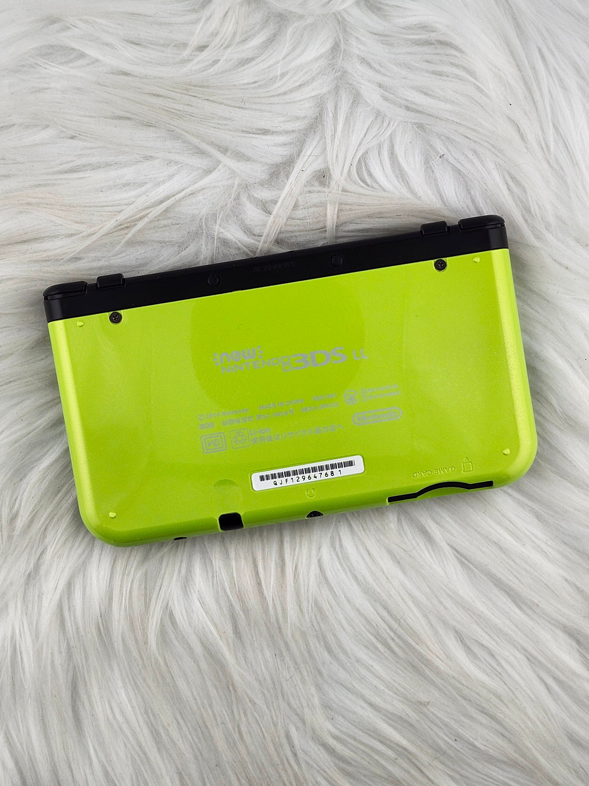 New 3DS XL Vert Citron