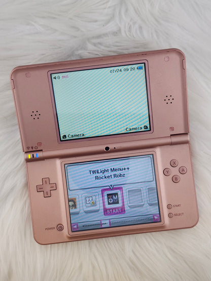 DSi XL Rosa Metálico