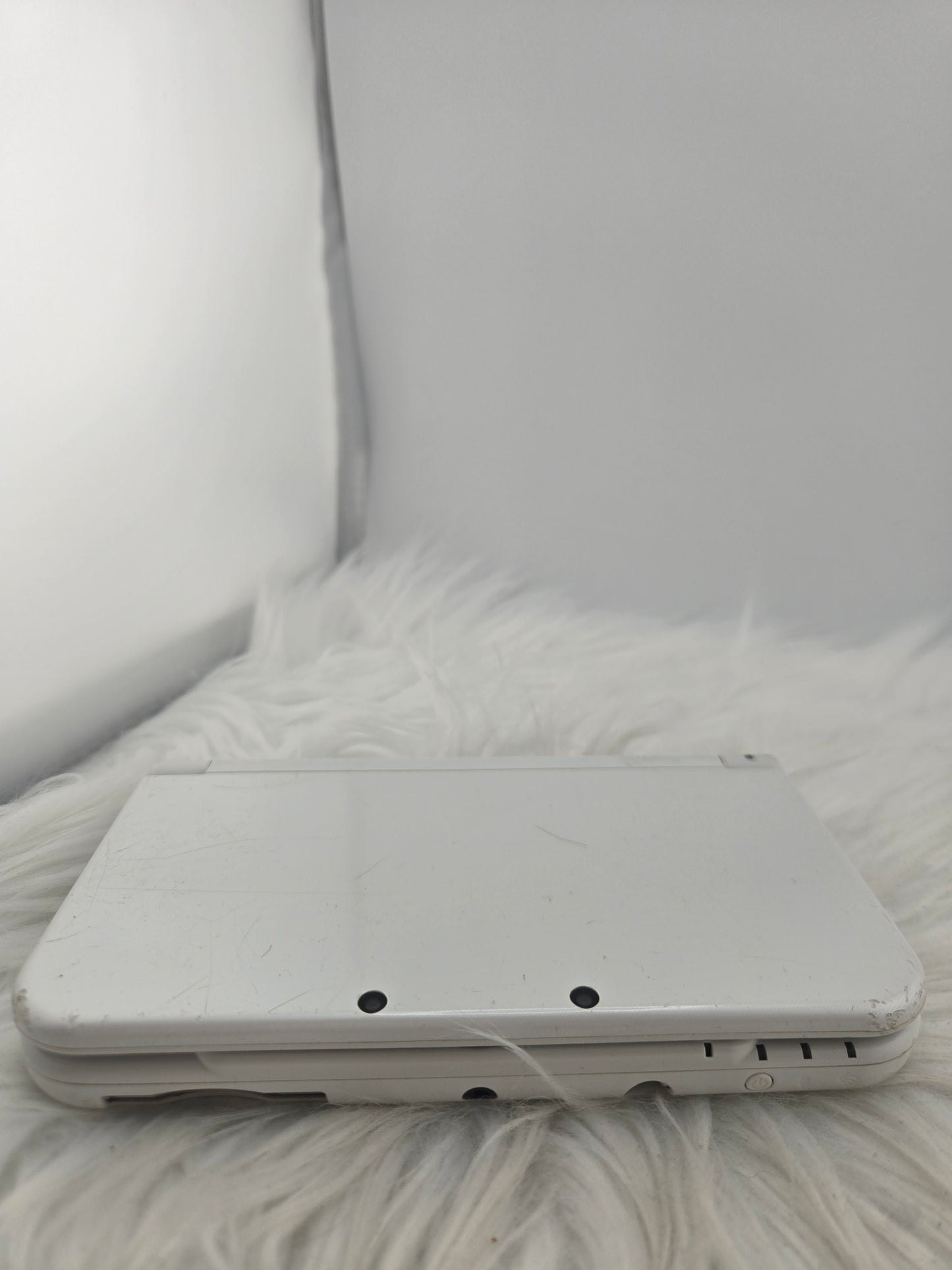 Pearl White "New" Model 3DS XL with Glitter TPU Shell