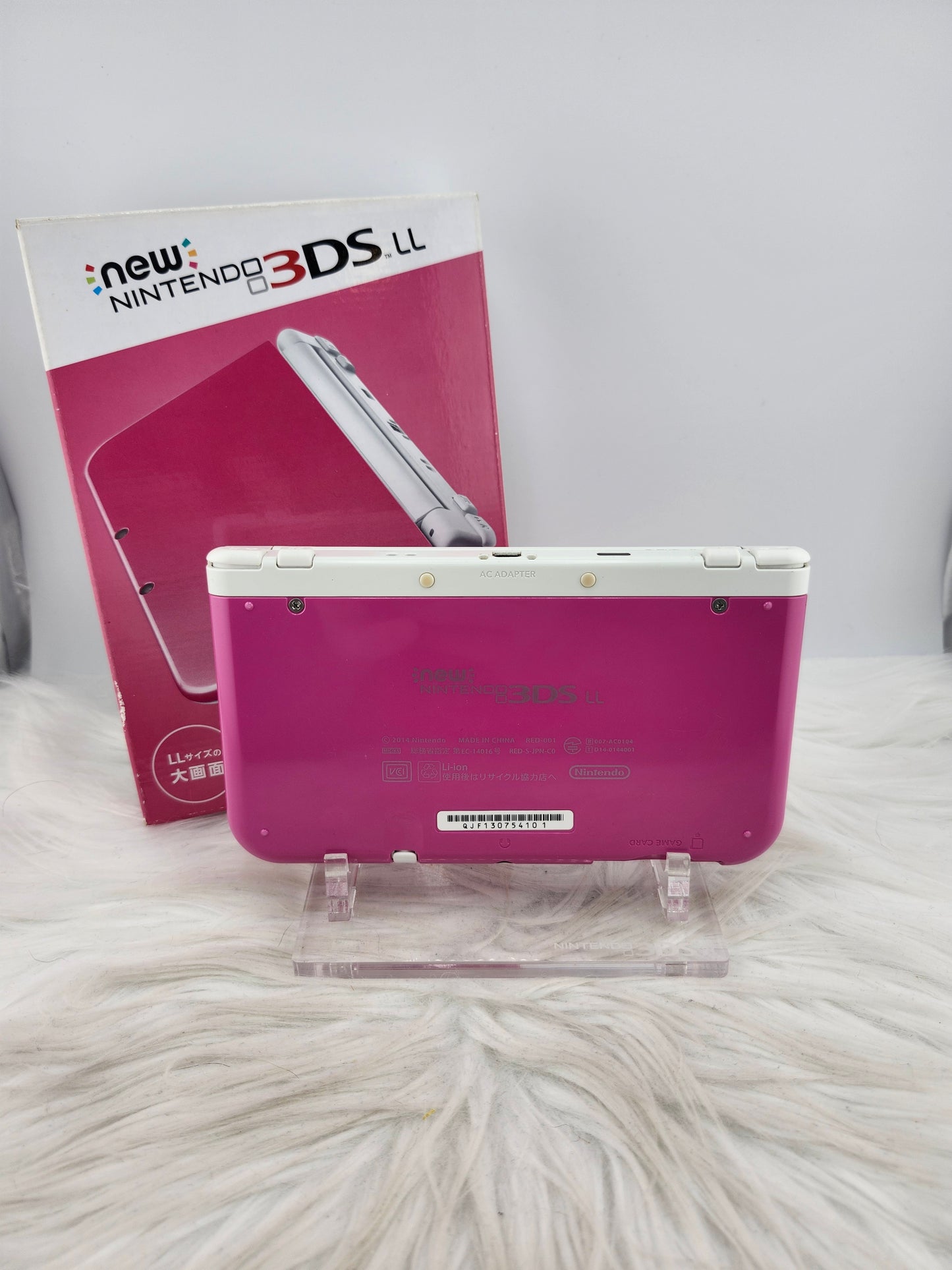 New 3DS XL rosa vibrante con pantalla IPS inferior
