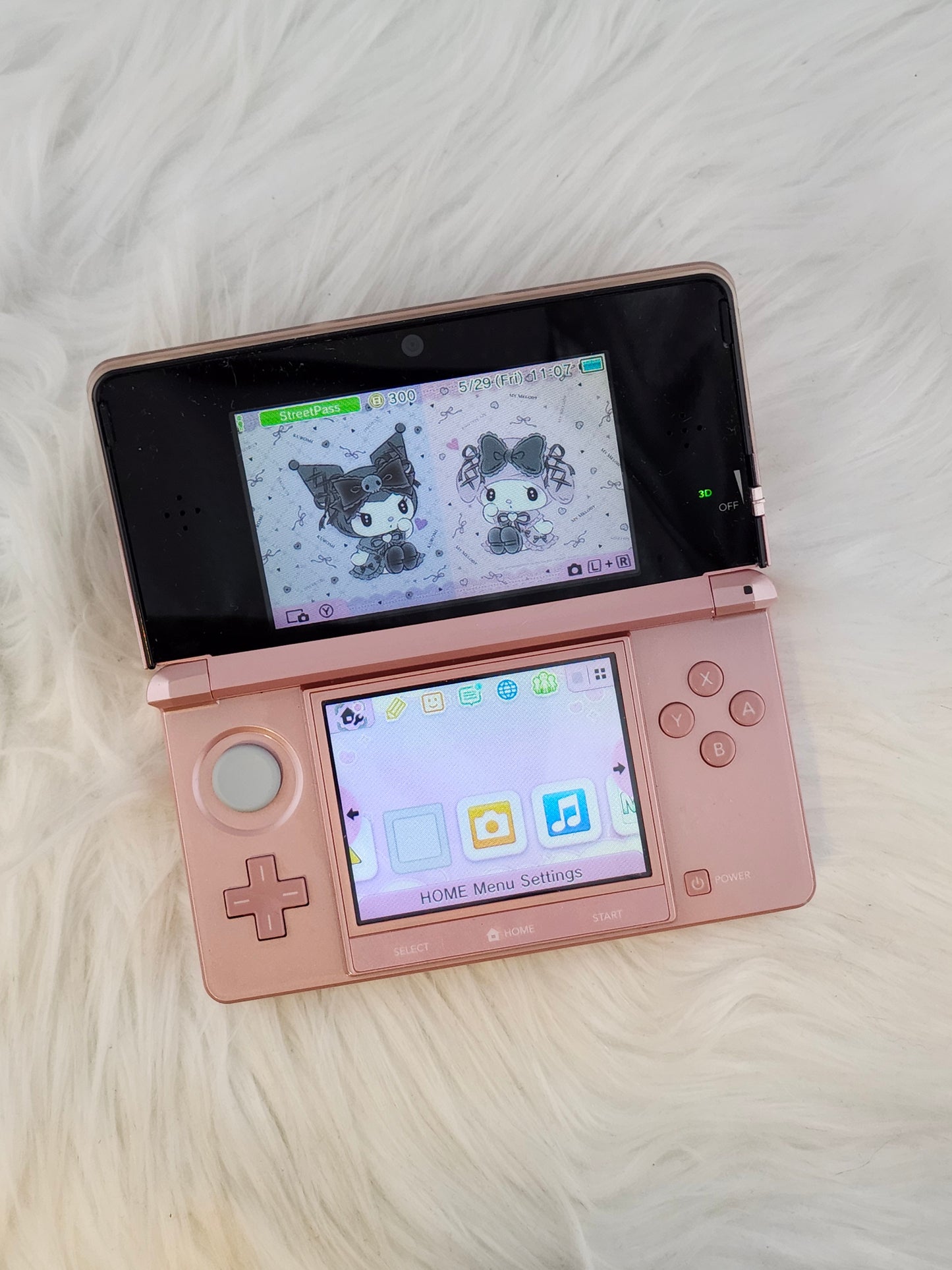 Misty Pink 3ds