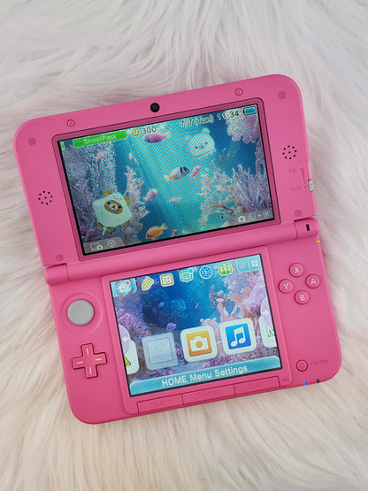 Nintendo 3DS XL rosa Princesa PAL