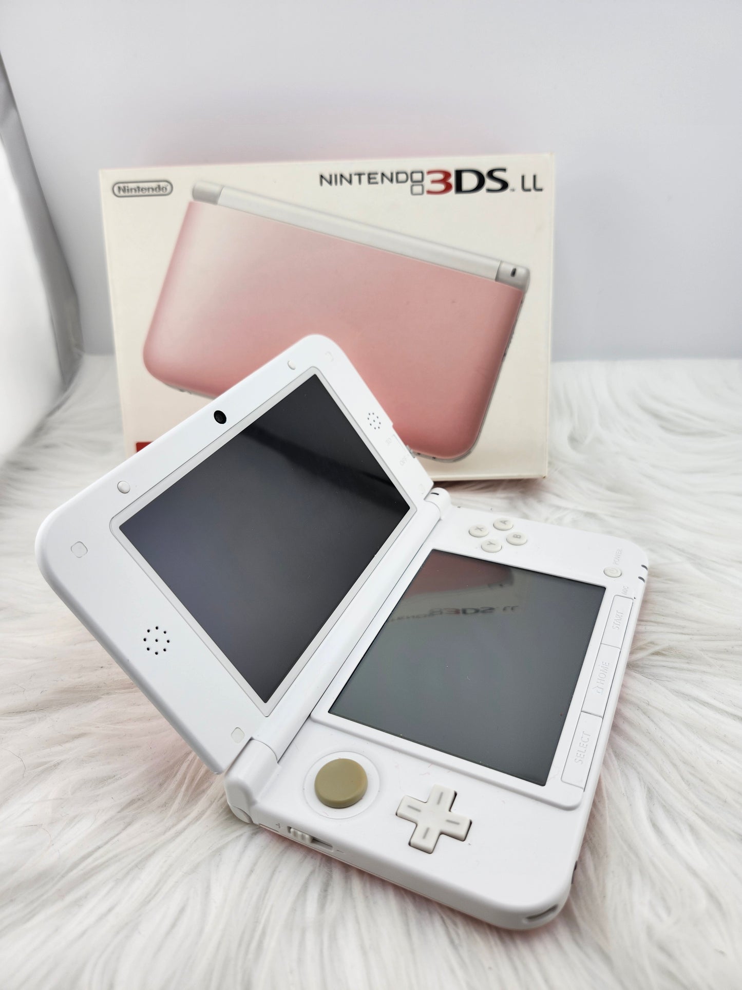 Pink and White 3DS XL - Almost Complete in Box