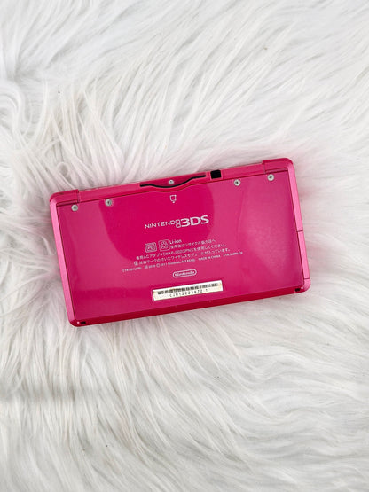 3DS Rosa Brillante - Completa en su caja