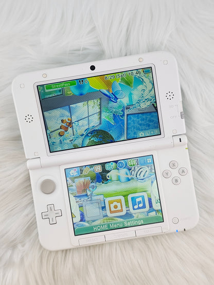 3DS XL Menta y Blanca