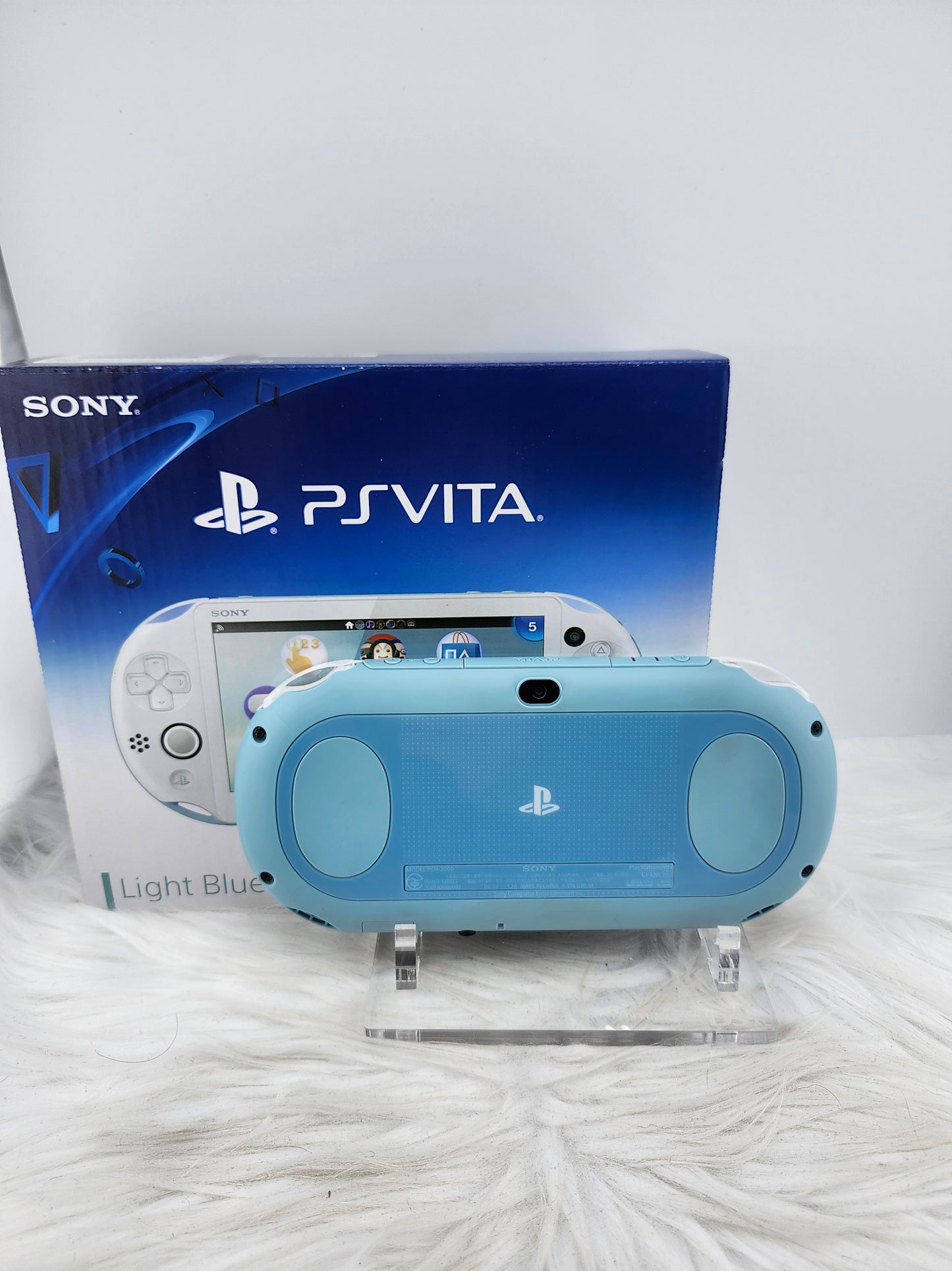 PS Vita 2000 rosa - completo en caja