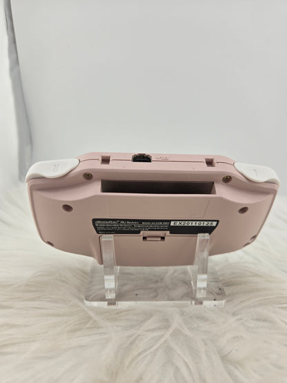 Custom Console: Pink and White Gameboy Advance