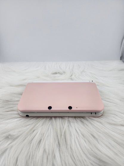 3DS XL rosa y blanca