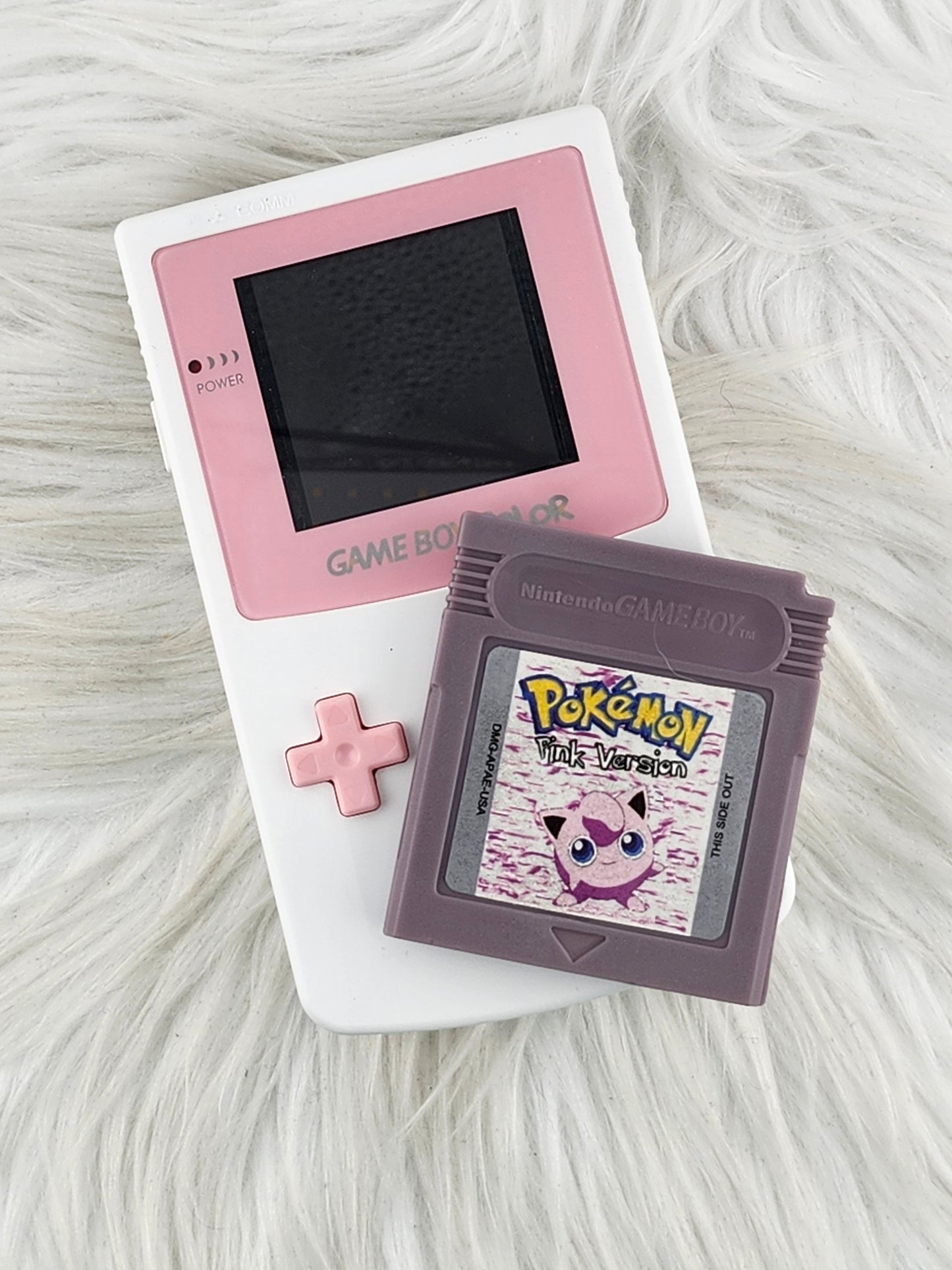 Coming Soon - Custom Console: White and Pink Gameboy Color