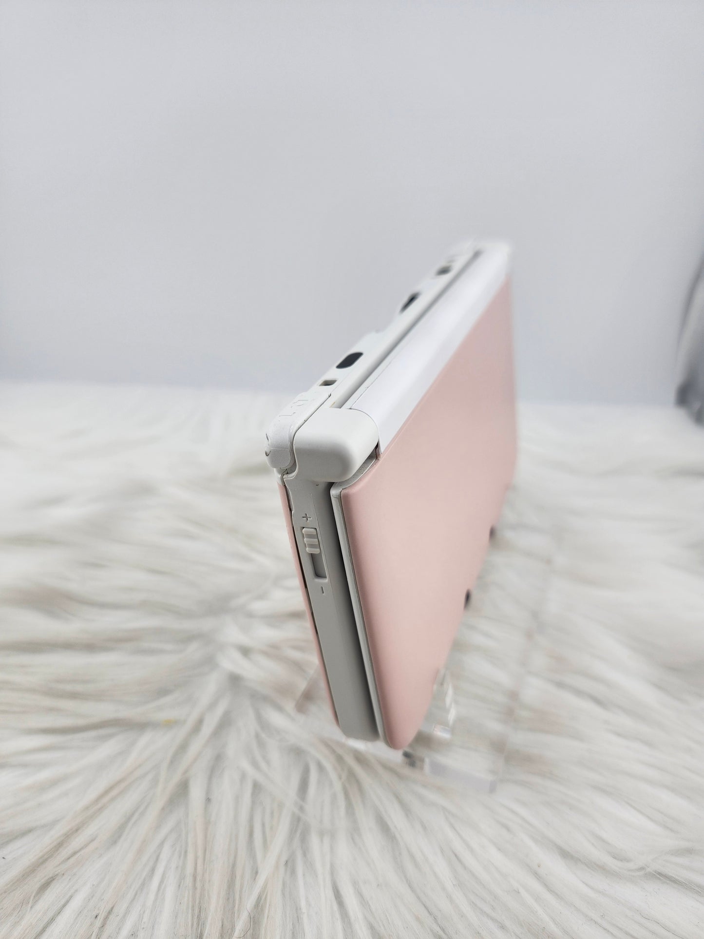 3DS XL rosa y blanca