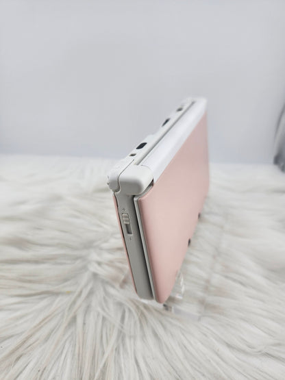 3DS XL rosa y blanca