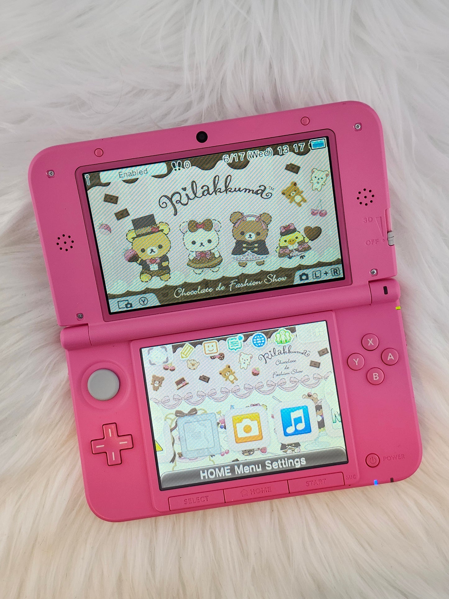 3DS XL Rose Princesse