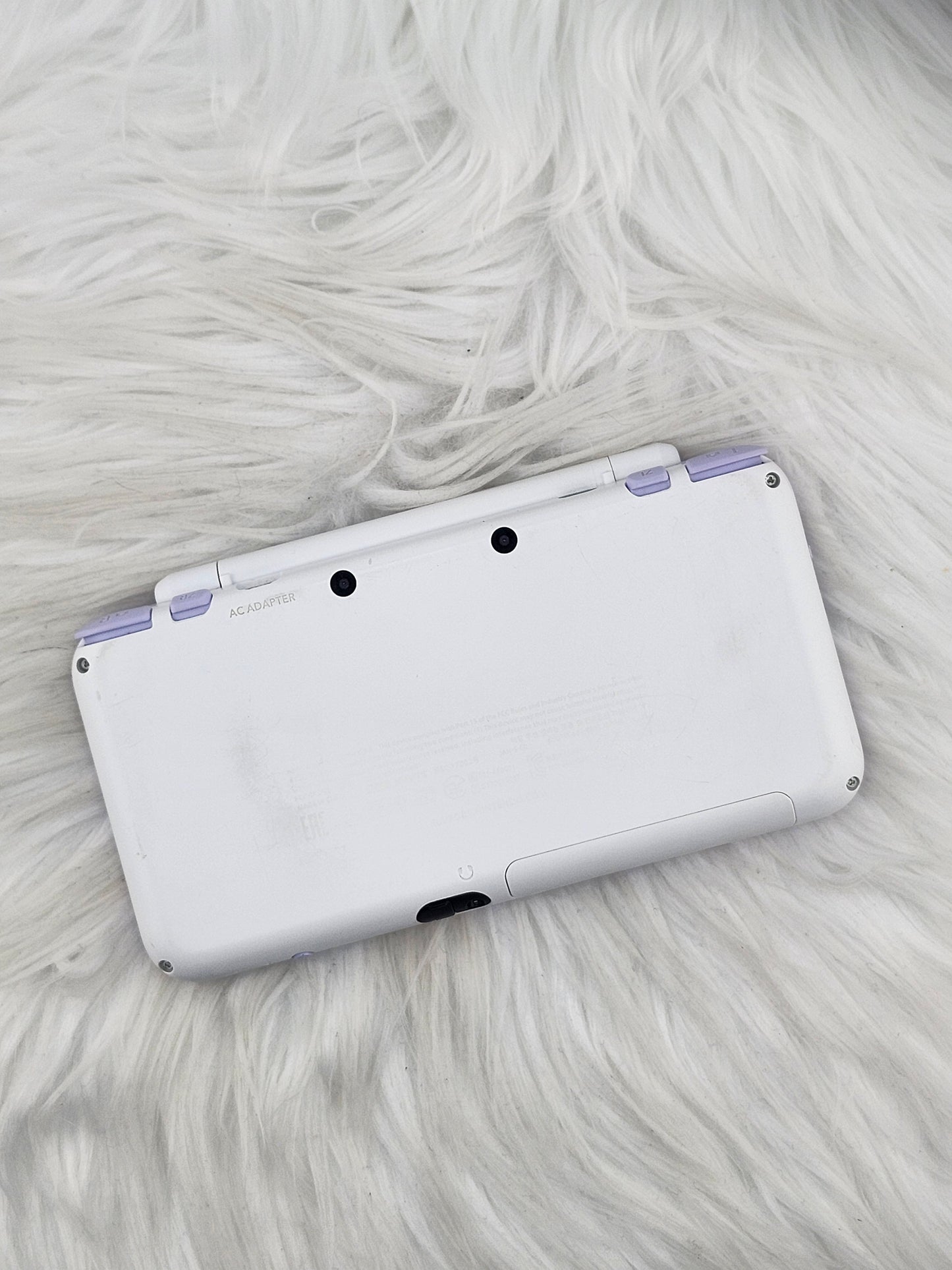 Lavender and White "New" Model 2DS XL