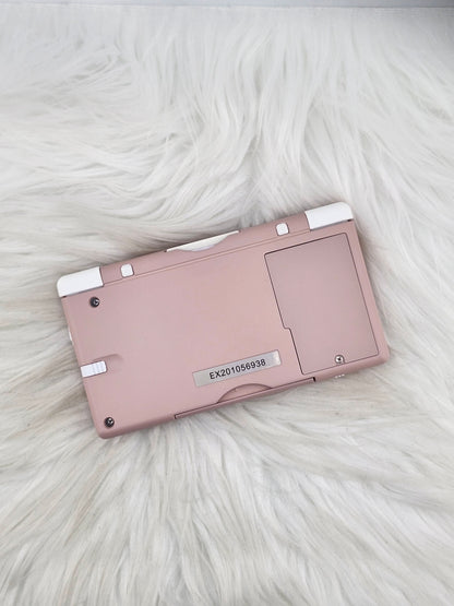 Custom Console: Pink and White DS Lite