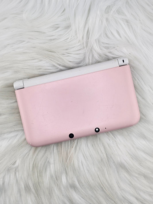 3DS XL Rosa y Blanco - Completo en Caja