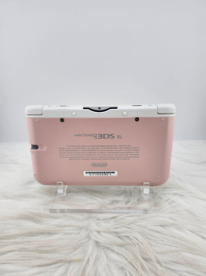3DS XL rosa y blanca