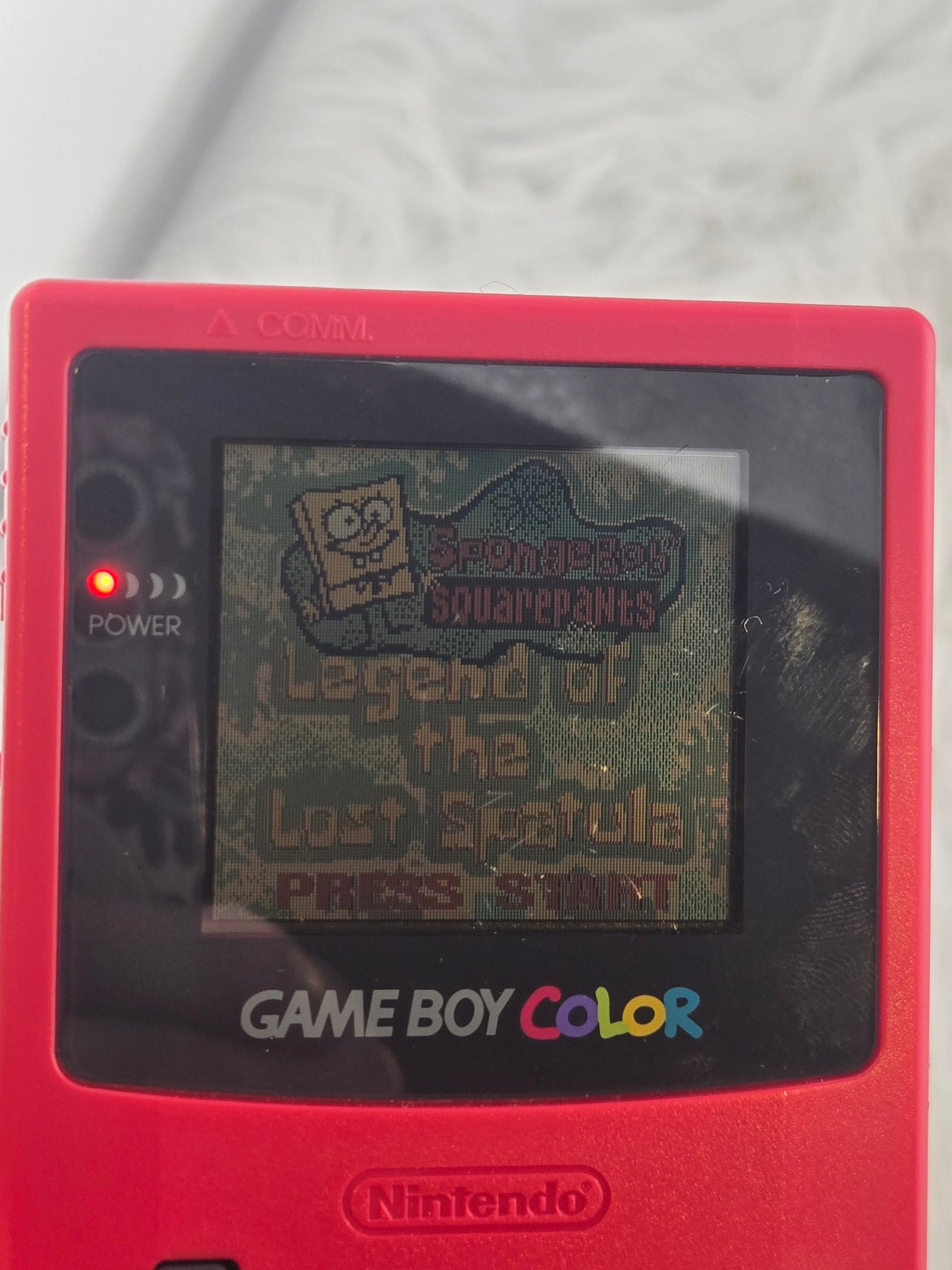 Berry Pink Gameboy Color