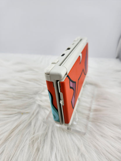 White "New" Model 3DS with Yo-Kai Watch Jibanyan Plates
