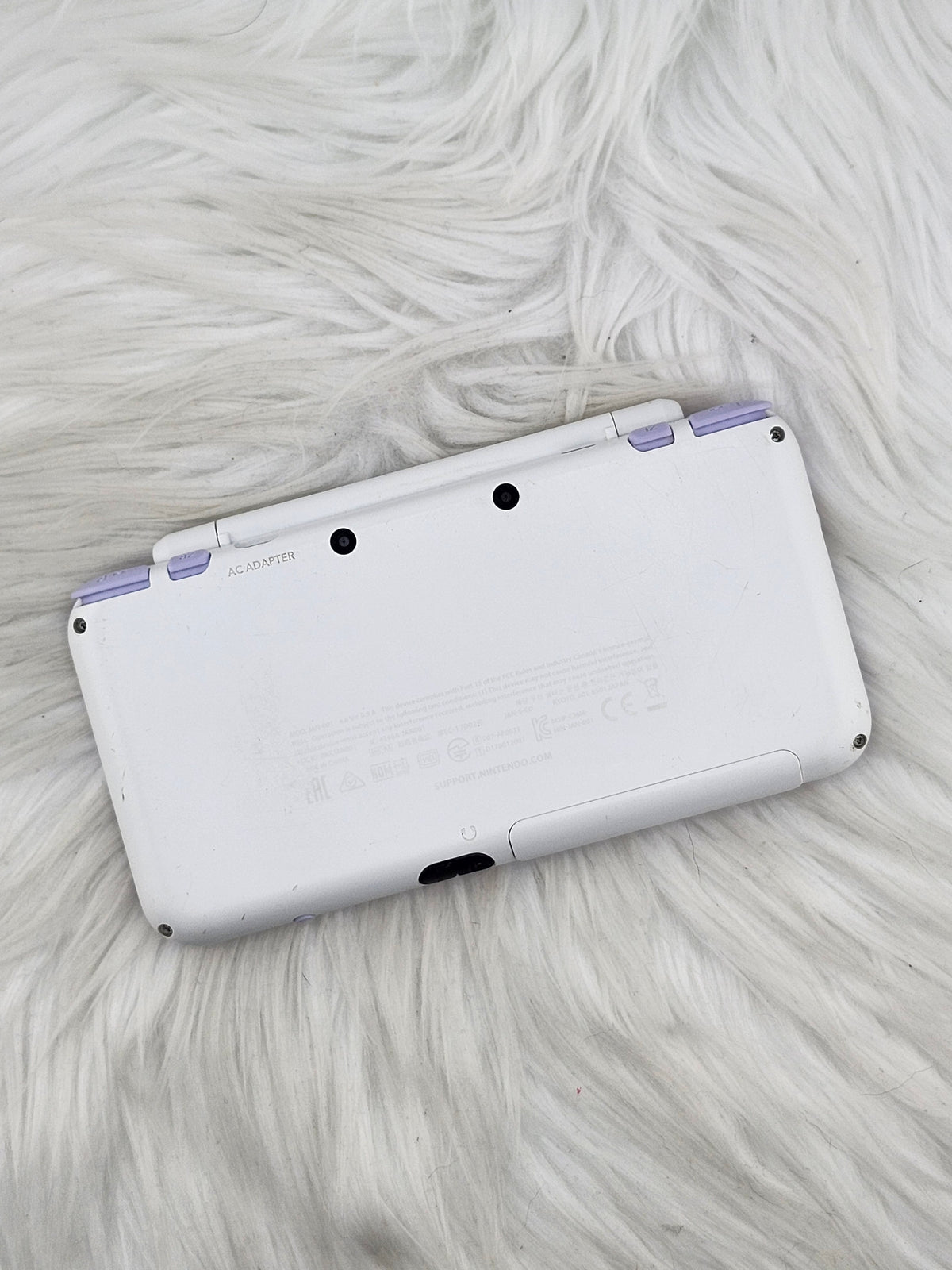 Lavender and White "New" Model 2DS XL