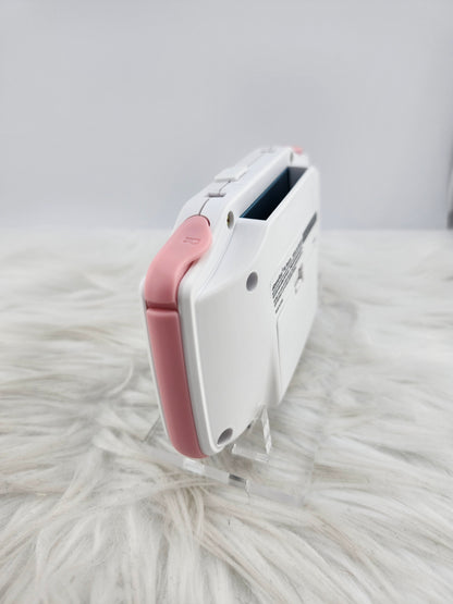 Custom Console: White and Pink Gameboy Advance