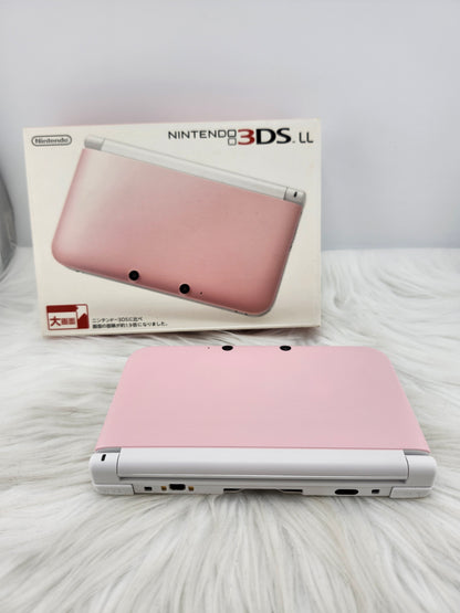 Pink and White 3DS XL - Almost Complete in Box