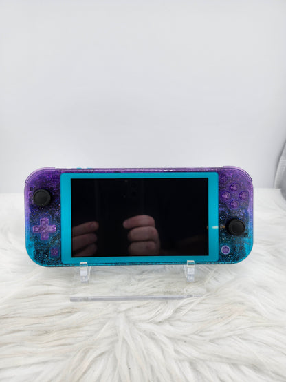 Custom Console: Glitter Gradient Galaxy Switch Lite