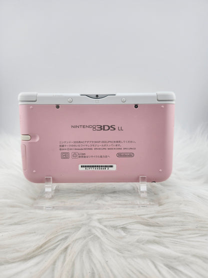 Pink and White 3DS XL
