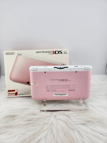Pink and White 3DS XL - Almost Complete in Box