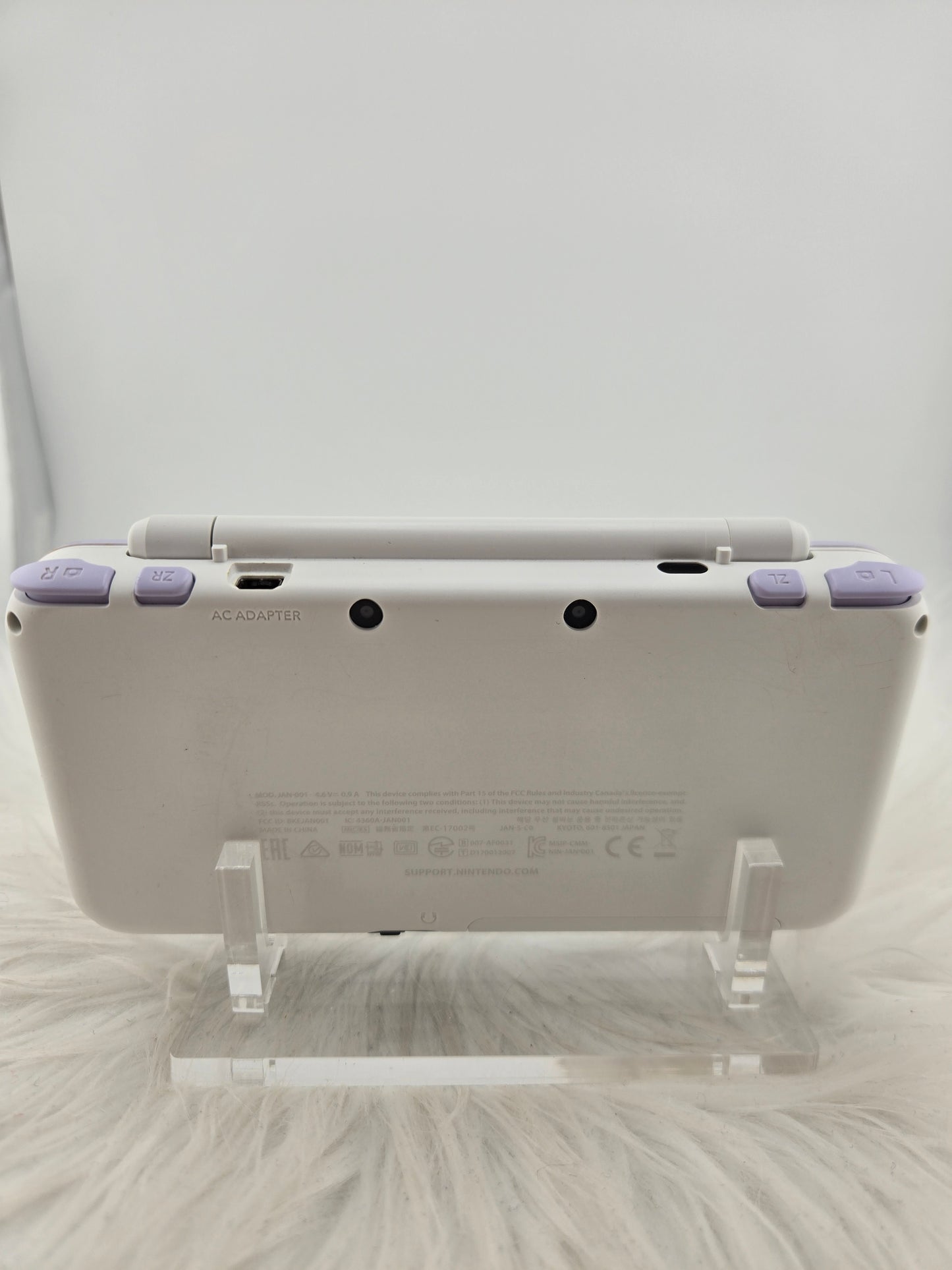 Lavender and White "New" Model 2DS XL