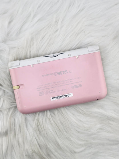 Pink and White 3DS XL