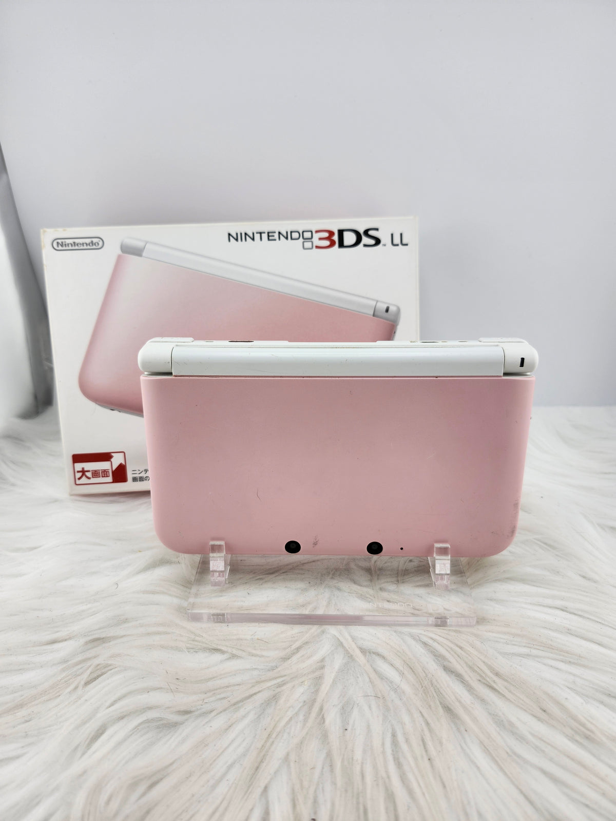 Pink and White 3DS XL - Almost Complete in Box