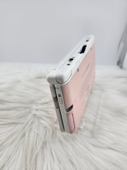 3DS XL rosa y blanca