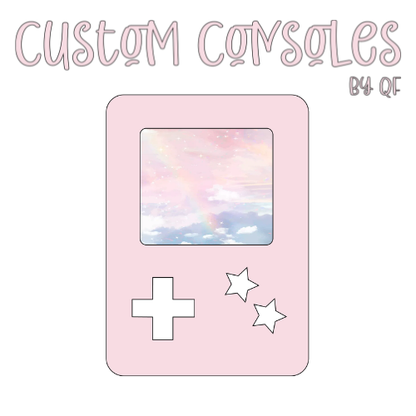 Custom Console: Glitter Gradient Galaxy Switch Lite