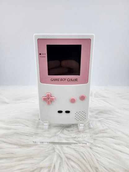 Coming Soon - Custom Console: White and Pink Gameboy Color