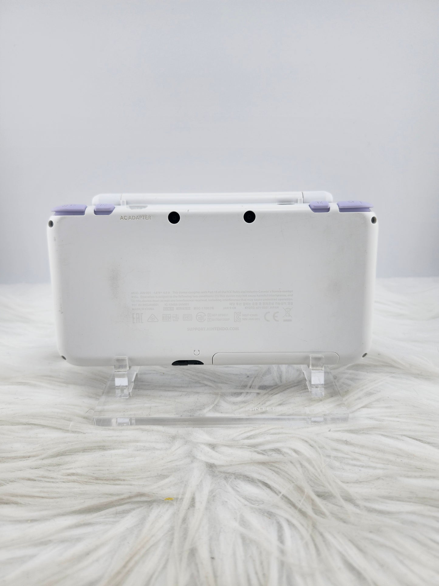 Lavender and White "New" Model 2DS XL
