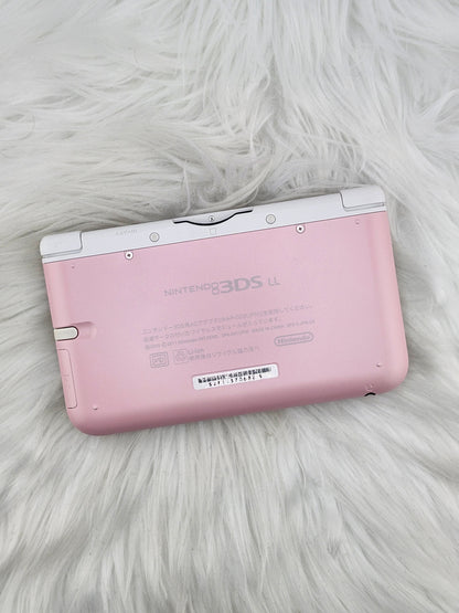 3DS XL Rosa y Blanco - Completo en Caja