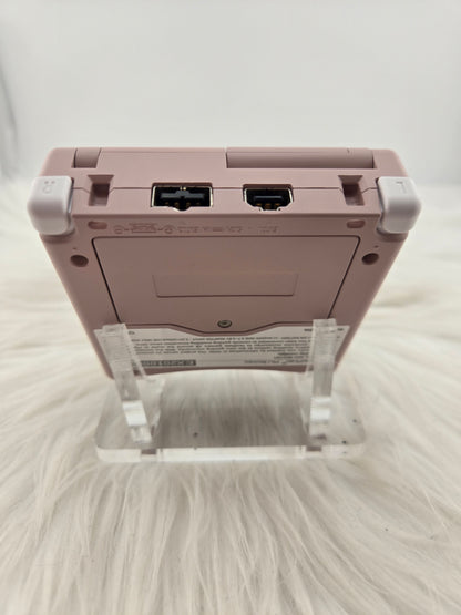 Custom Console: Pink and White Gameboy Advance SP