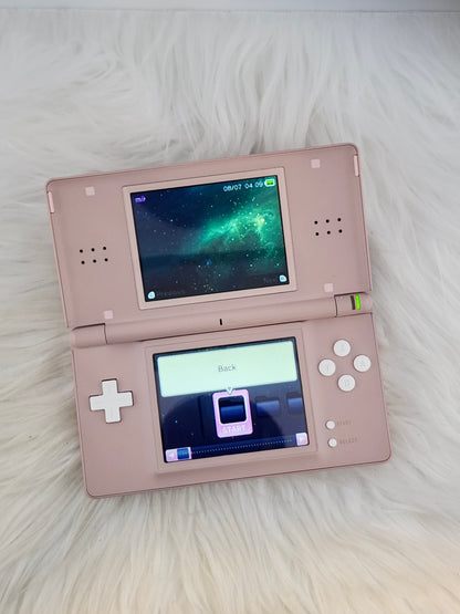 Custom Console: Pink and White DS Lite