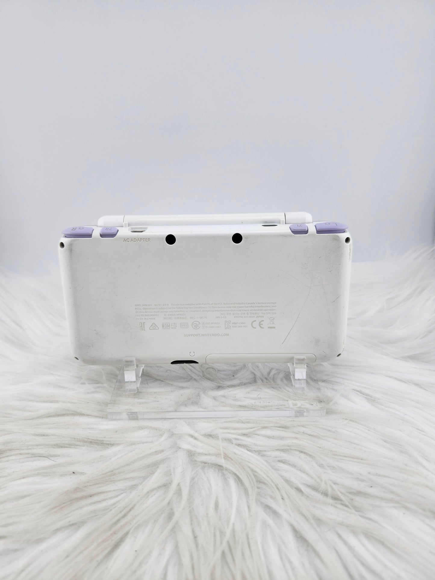 Lavender and White "New" Model 2DS XL