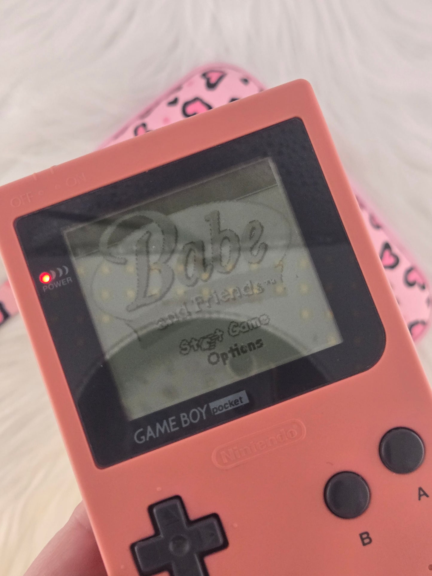 Pink Gameboy Pocket