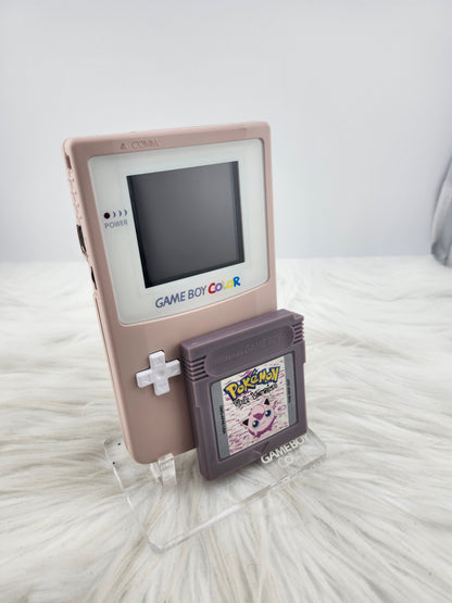 Custom Console: Pink and White Gameboy Color