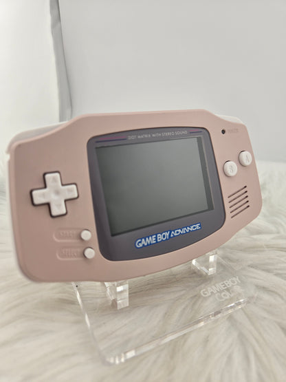 Custom Console: Pink and White Gameboy Advance