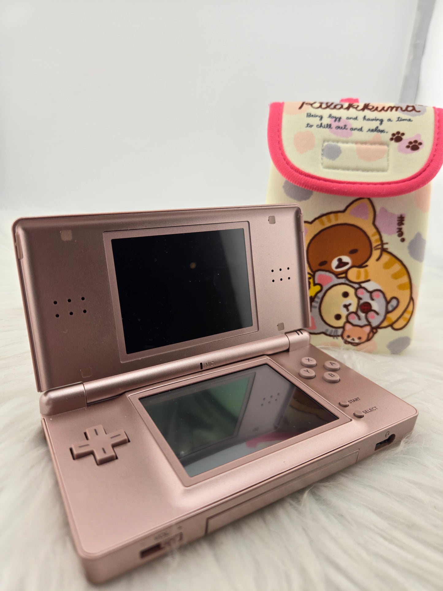 Consola DS Lite Rosa Metálico Little Twin Stars