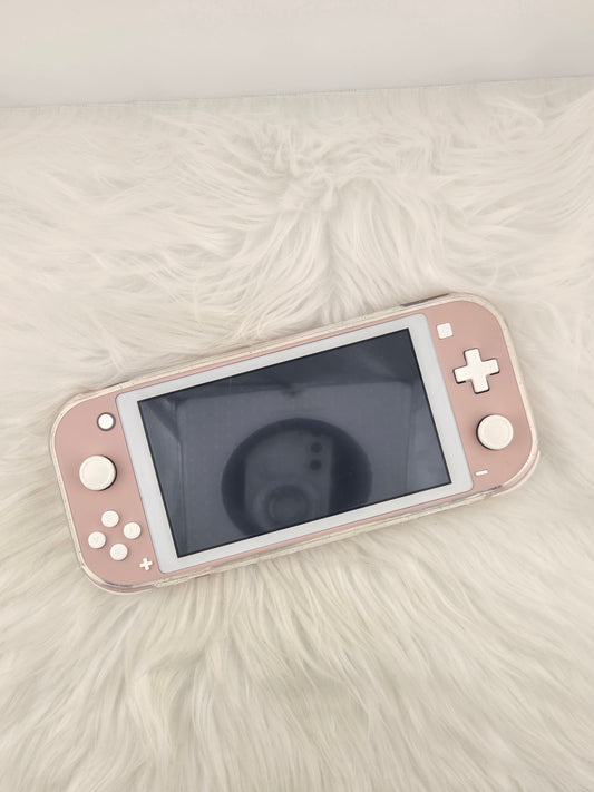 Custom Console: Pink and White Switch Lite