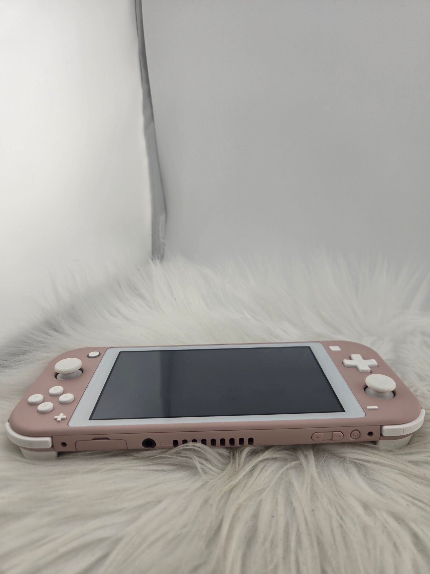 Custom Console: Pink and White Switch Lite