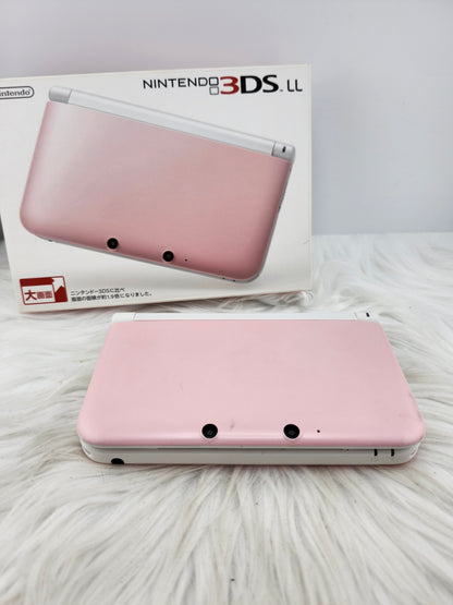 Pink and White 3DS XL - Almost Complete in Box
