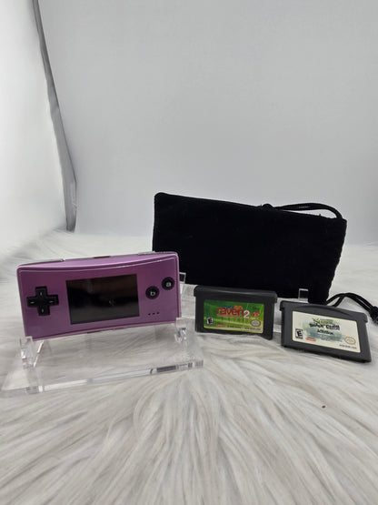 Pink Gameboy Micro Bundle