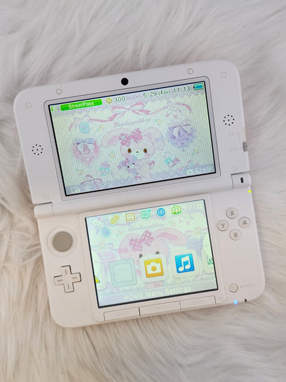 Pink and White 3DS XL